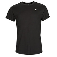 Clothing Men short-sleeved t-shirts G-Star Raw Lash r t s\s Black
