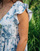 Clothing Women Short Dresses Céleste DAHLIA White / Blue