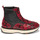 Shoes Women Mid boots Art TURIN Red / Black