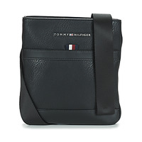 Bags Men Pouches / Clutches Tommy Hilfiger TH TRANSIT PU MINI CROSSOVER Black