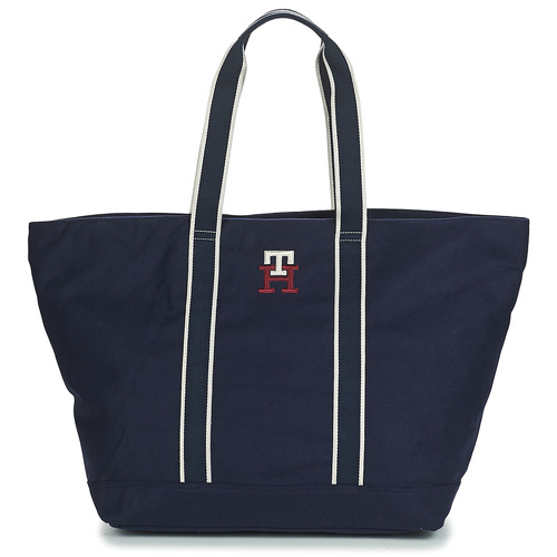 Bags Shopper bags Tommy Hilfiger NEW PREP OVERSIZED TOTE Marine / Logo