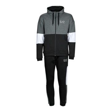 Clothing Men Tracksuits Emporio Armani EA7 6LPV54 Black / Grey / White