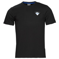 material Men short-sleeved t-shirts Emporio Armani EA7 6LPT30 Black