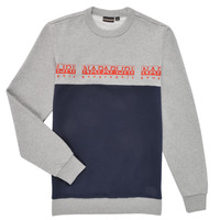 Clothing Boy sweaters Napapijri B-STAVKI Grey / Marine