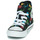 Shoes Boy High top trainers Converse Chuck Taylor All Star 1V Dinosaurs Hi Black / Multicolour