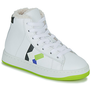 Shoes Children High top trainers Kenzo K59054 White