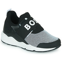 Shoes Boy Low top trainers BOSS J29296 Black