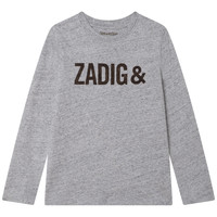 material Boy Long sleeved shirts Zadig & Voltaire X25334-A35 Grey