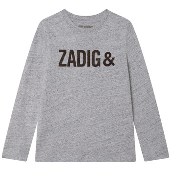 material Boy Long sleeved shirts Zadig & Voltaire X25334-A35 Grey