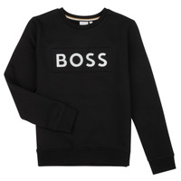 Clothing Boy sweaters BOSS J25M51-09B Black