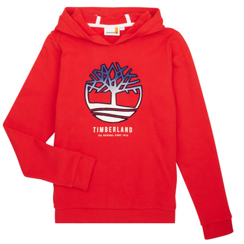 Clothing Boy sweaters Timberland T25T59-988 Red