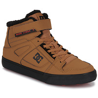 Shoes Boy High top trainers DC Shoes PURE HIGH-TOP WNT EV Camel / Black