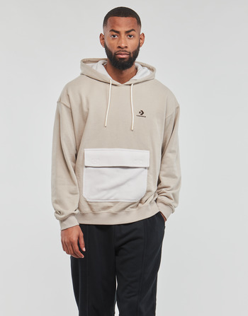 Converse UTILITY POCKET PULLOVER HOODIE Papyrus