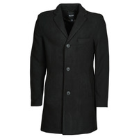 Clothing Men coats Only & Sons  ONSJAYLON WOOL COAT Black