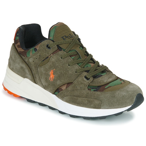 Polo Ralph Lauren TRACKSTR 200-SNEAKERS-LOW TOP LACE Kaki / Orange /  Camouflage - Fast delivery | Spartoo Europe ! - Shoes Low top trainers Men  164,00 €