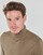 Clothing Men jumpers Selected SLHBERG ROLL NECK Beige