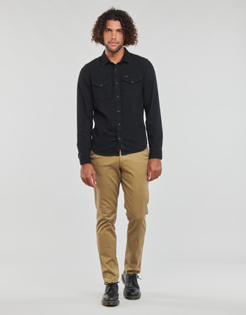 material Men chinos Selected SLHSLIM-MILES FLEX CHINO PANTS Camel
