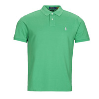 material Men short-sleeved polo shirts Polo Ralph Lauren K223SC01-SSKCCMSLM1-SHORT SLEEVE-KNIT Green / Raft / Green