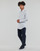 material Men long-sleeved shirts Polo Ralph Lauren Z223SC11-SLBDPPPKS-LONG SLEEVE-SPORT SHIRT White / Blue
