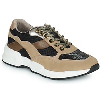 Shoes Women Low top trainers Karston SUZANE Beige / Black