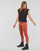 Clothing Women slim jeans Freeman T.Porter ALEXA CROPPED S-SDM Red