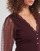 Clothing Women Long sleeved shirts Morgan TEANA Bordeaux
