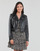 Clothing Women Leather jackets / Imitation leather Morgan GCUIR Black