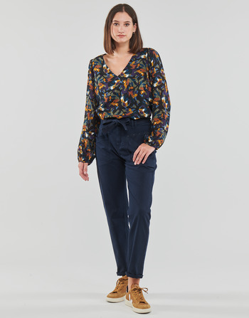 material Women 5-pocket trousers One Step LE BILLY Marine