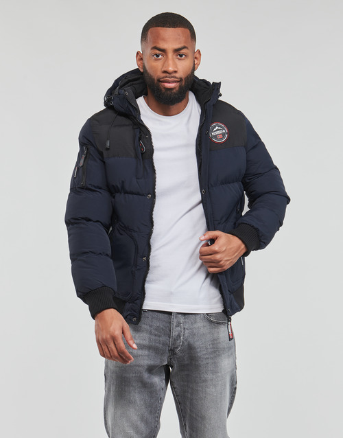 Geographical Norway VOLVA Marine - Fast delivery  Spartoo Europe ! -  Clothing Duffel coats Men 78,40 €