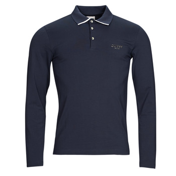 material Men long-sleeved polo shirts Guess OLIVER LS Marine