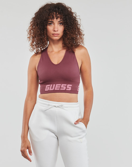 Guess TRUDY Bordeaux - Fast delivery  Spartoo Europe ! - Clothing Sport  bras Women 44,00 €