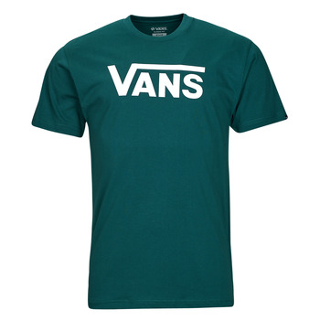 Clothing Men short-sleeved t-shirts Vans VANS CLASSIC Deep / Teal white