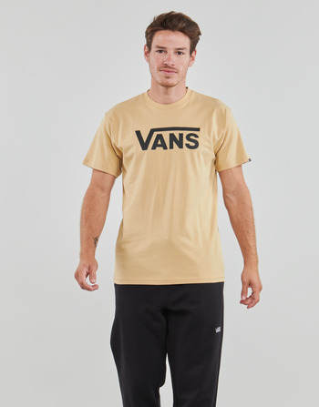 material Men Long sleeved shirts Vans VANS CLASSIC Taos / Taupe-black