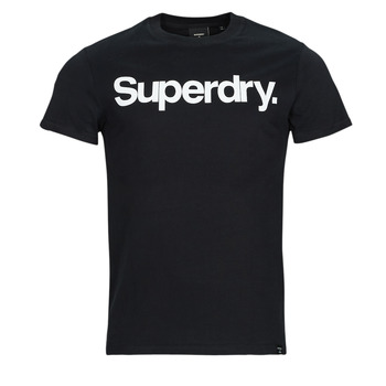 Clothing Men short-sleeved t-shirts Superdry CL TEE  black
