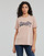 Clothing Women short-sleeved t-shirts Superdry VINTAGE LOGO BOROUGH TEE Pink / Dust