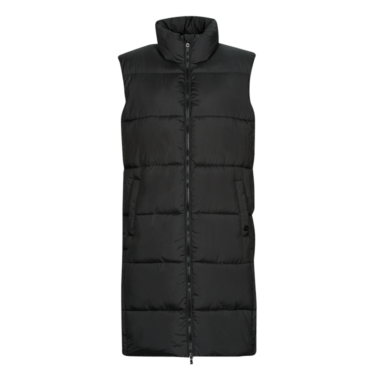 Superdry STUDIOS LONGLINE QUILTED - black Spartoo Fast Europe 105,60 GILET delivery ! Duffel € | - Clothing Women coats