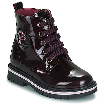 Shoes Girl Mid boots Pablosky 413999 Bordeaux