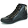 Shoes Women High top trainers Pataugas LATSA MIX Black / Gold