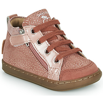 Shoes Girl High top trainers Shoo Pom BOUBA BI ZIP Pink