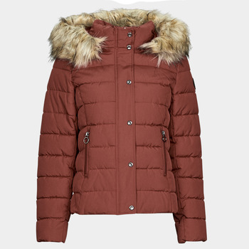 Clothing Women Duffel coats Only ONLLUNA QUILTED JACKET CC OTW Red