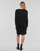 Clothing Women Short Dresses Only ONLFIA KATIA L/S DRESS CC KNT Black