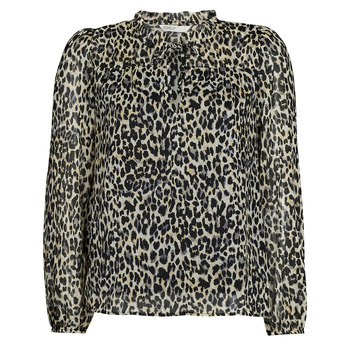 material Women Blouses Only ONLDITSY L/S BLOUSE WVN NOOS Leopard