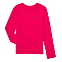 Clothing Girl Long sleeved shirts Polo Ralph Lauren 312841122020 Pink