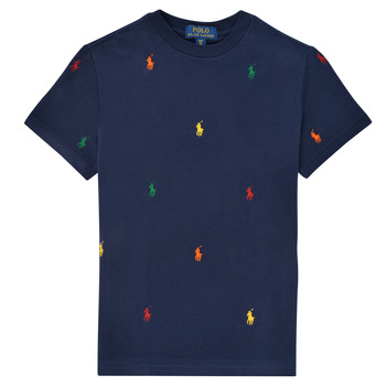 material Boy short-sleeved t-shirts Polo Ralph Lauren  Marine