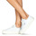 Shoes Women Low top trainers Superga 2630 STRIPE PLATFORM VEGAN White