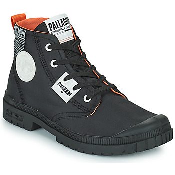 Shoes High top trainers Palladium SP20 OVERLAB Black / Orange