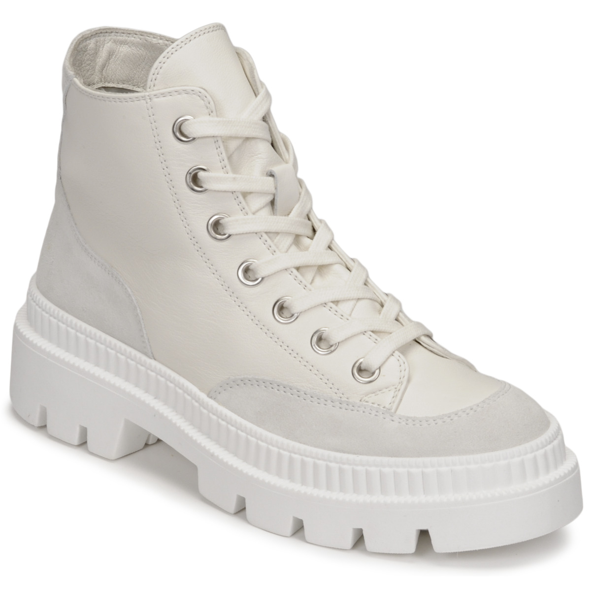 Shoes Women High top trainers Maison Minelli SELINNHA White