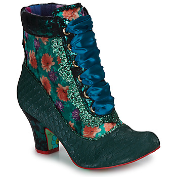 Shoes Women Ankle boots Irregular Choice HELLO THERE Green