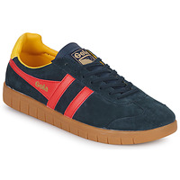 Shoes Men Low top trainers Gola HURRICANE SUEDE Marine / Red