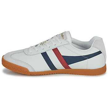 Gola HARRIER LEATHER White / Blue / Red